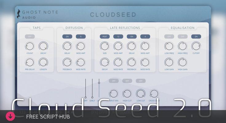 Free Download: Ghostnoteaudio – Cloud Seed 2.2.1 VST3 x64 [Windows]