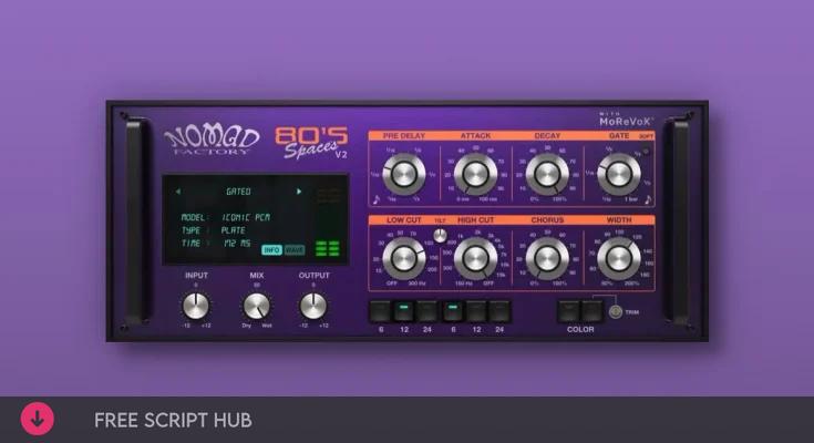 Free Download: Nomad Factory – 80s Space v2.4.0 VST, VST3, AAX x64 [Windows]