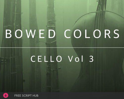 Free Download: Evolution Series – Bowed Colors Cello Vol 3 (KONTAKT) [Windows]