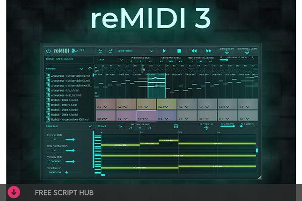 Free Download: SongWish – reMIDI 3 v3.0.0 VSTi, VST3i x64 [Windows]