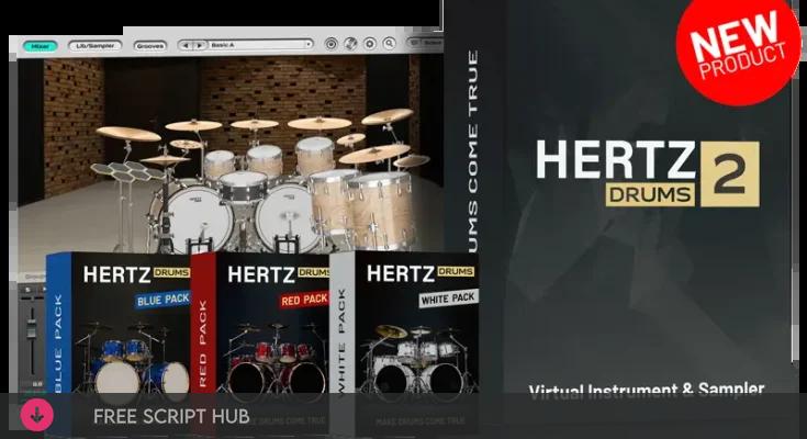 Free Download: Hertz Instruments – HERTZ DRUMS v2.0.6 (Incl. WHITE Pack Library v2.1.0) SAL, VST3i, AAX x64 [Windows]