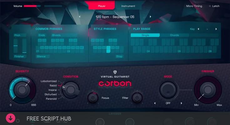 Free Download: UJAM – Virtual Guitarist Carbon v1.3.0 VSTi, VSTi3 x64 [Windows]