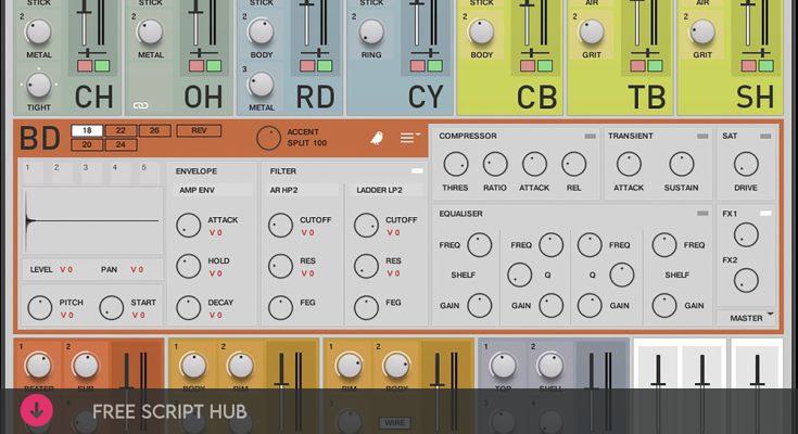 Free Download: Soniccouture – AC-DR Acoustic Drum Machine (KONTAKT) [Windows]