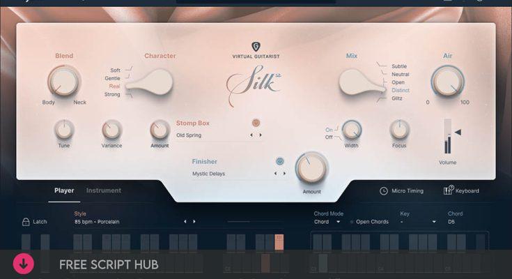 Free Download: UJAM – Virtual Guitarist Silk 2 v2.3.0 VSTi, VSTi3 x64 [Windows]