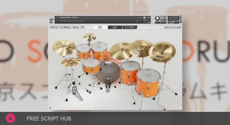 Free Download: Impact Soundworks – Tokyo Scoring Drum Kits v1.2.1 (KONTAKT) [Windows]