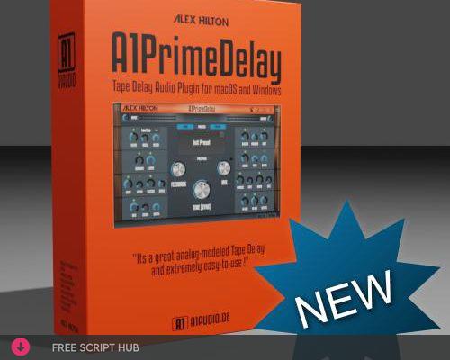 Free Download: A1AUDIO – A1PrimeDelay 1.0 VST, VST3, AAX x64 [Windows]