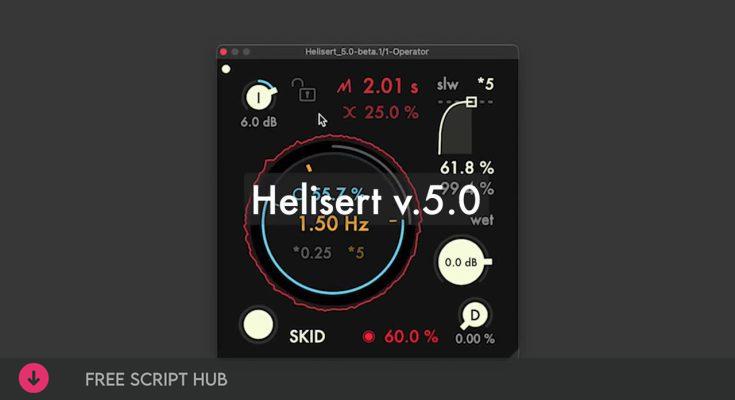 Free Download: kentaro – helisert v5 VST3, AU, M4L x64 [Windows]