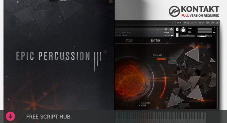 Free Download: Splash Sound – EPIC PERCUSSION 3 repack (KONTAKT) [Windows]