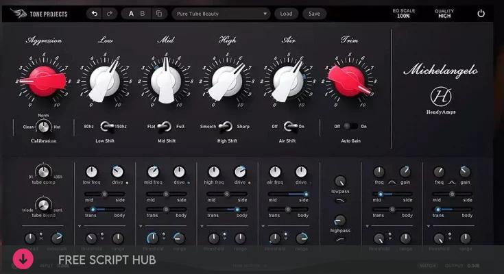 Free Download: Tone Projects – Michelangelo v1.0.3 VST3, AAX [Windows]