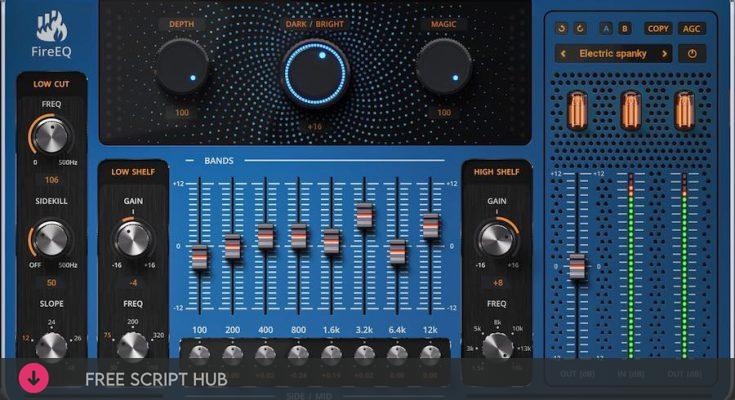 Free Download: FireSonic – FireEQ v1.0 VST, VST3, AAX x86 x64 [Windows]