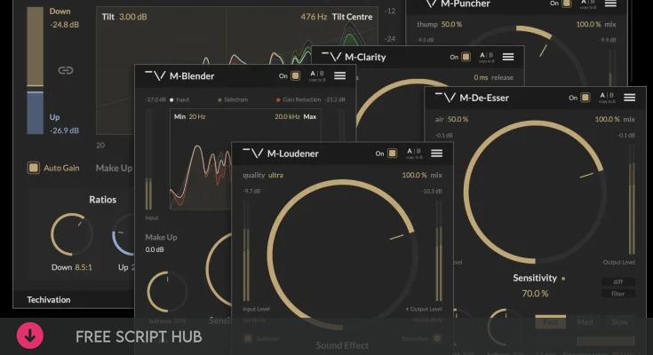 Free Download: Techivation – M-Bundle VST, VST3, AAX x86 x64 – Mixing [Windows]