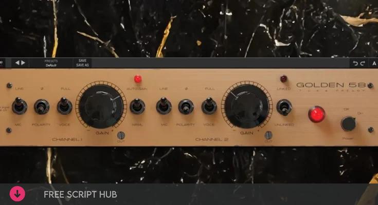 Free Download: Audioscape – Golden 58 Preamp v1.0.0 VST3, AAX, AU WIN.OSX x64 [Windows]