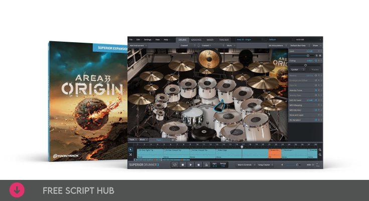 Free Download: Toontrack – Area 33 – Origin SDX (SOUNDBANK) [Windows]