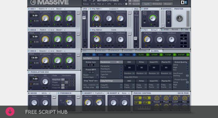 Free Download: Native Instruments – Massive v1.6.0 SAL, VSTi, VST3i, AAX [Windows]