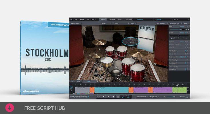 Free Download: Toontrack – STOCKHOLM SDX (SOUNDBANK) [Windows]