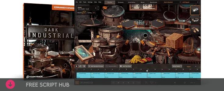 Free Download: Toontrack – Toontrack DARK INDUSTRIAL EZX (SOUNDBANK) [Windows]