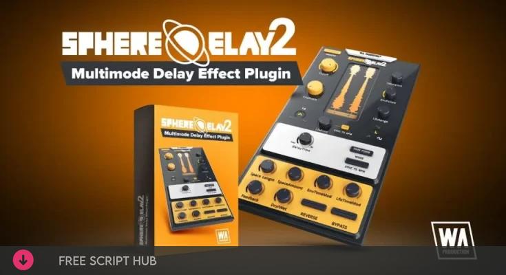 Free Download: WA Production – Sphere Delay 2 v2.0.0 VST, VST3, AAX x64 [Windows]