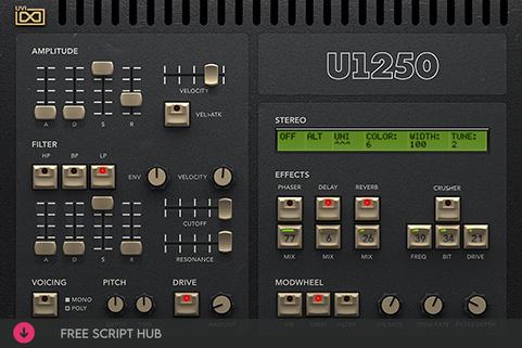 Free Download: UVI – U1250 v1.2.5 (UVI Workstation, Falcon) [Windows]