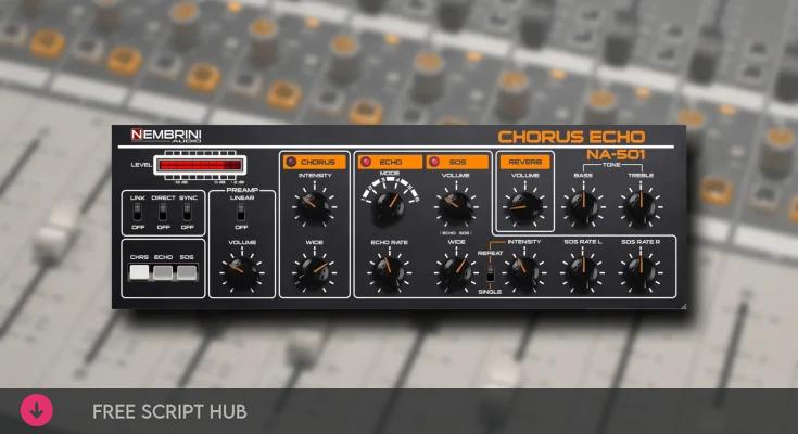 Free Download: Nembrini Audio – NA 501 Chorus Echo v1.0.1 VST, VST3, AAX x64 [Windows]