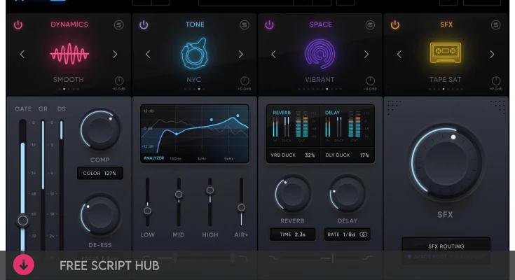 Free Download: Nuro Audio – Xvox Pro v1.0.3 VST3, AAX-Mixing [Windows]