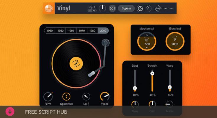 Free Download: iZotope – Vinyl 1.12.1 VST, VST3, AAX x64 [Windows]