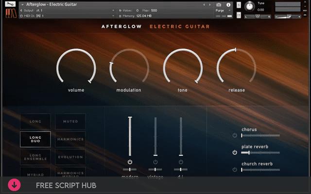 Free Download: Spitfire Audio – Fred Poirier Afterglow (KONTAKT) – Kontakt electric guitar samples [Windows]