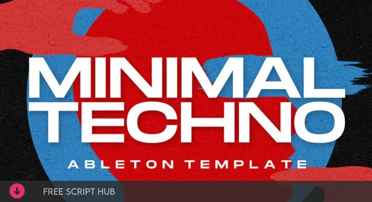 Free Download: Audioreakt – Minimal Techno – Ableton Template (Ableton Live, WAV) [Windows]