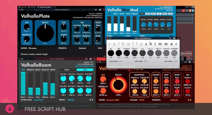 Free Download: Valhalla DSP – Plugins Bundle 2023 VST, VST3, AAX x64 [Windows]