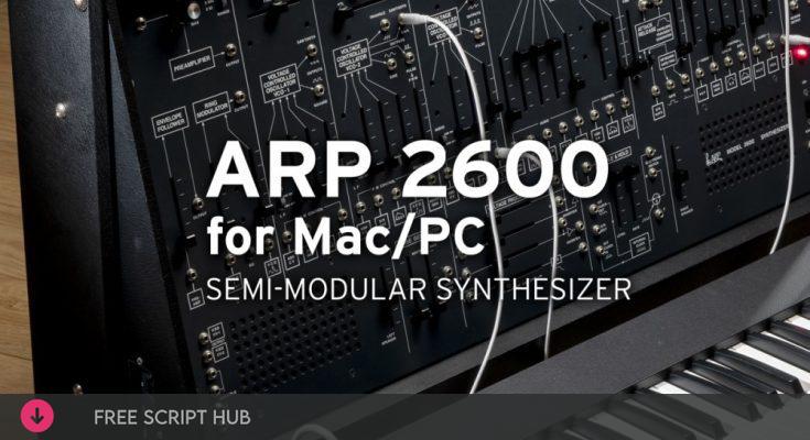 Free Download: KORG – ARP 2600 v1.0.6 STANDALONE, VSTi3, AAX x64 + Library [Windows]