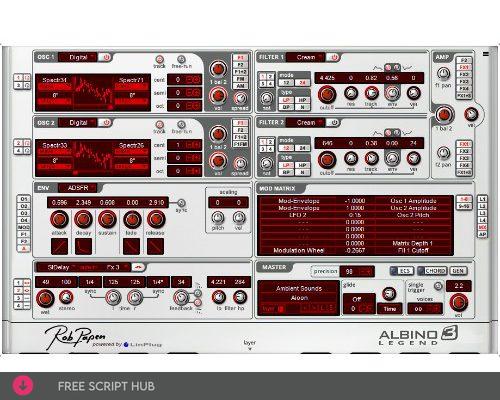 Free Download: Rob Papen – Albino 3 Legend v3.5.0 VSTi, VST3i, AAX x64 [Windows]