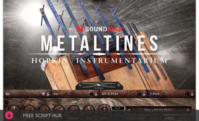 Free Download: Soundiron – Hopkin Instrumentarium Metaltines (KONTAKT) [Windows]