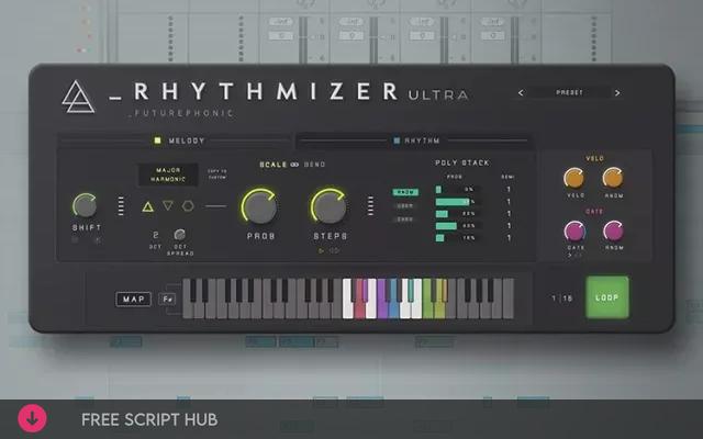 Free Download: Futurephonic – Rhythmizer Ultra v1.0.1 VST3, AU WIN.OSX x64 [Windows]