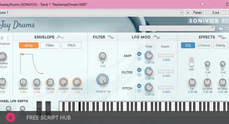 Free Download: SONiVOX – Singles Blue Jay Drums v1.0.0-2022 VST, AAX x64 [Windows]