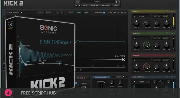 Free Download: Sonic Academy – KICK 2 1.1.7 VSTi, VSTi3, AAX x64 [Windows]