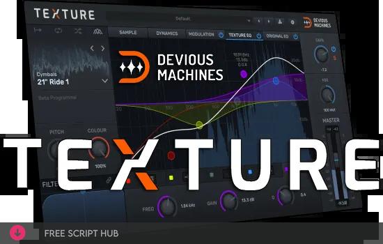 Free Download: Devious Machines – Texture 1.8.13 VST, VST3, AAX x64 [Windows]