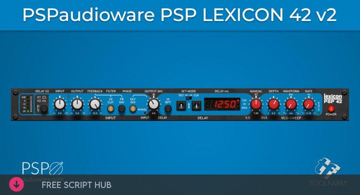 Free Download: PSPaudioware – Lexicon PSP42x v2.0.1 VST, VST3, AAX x64 [Windows]