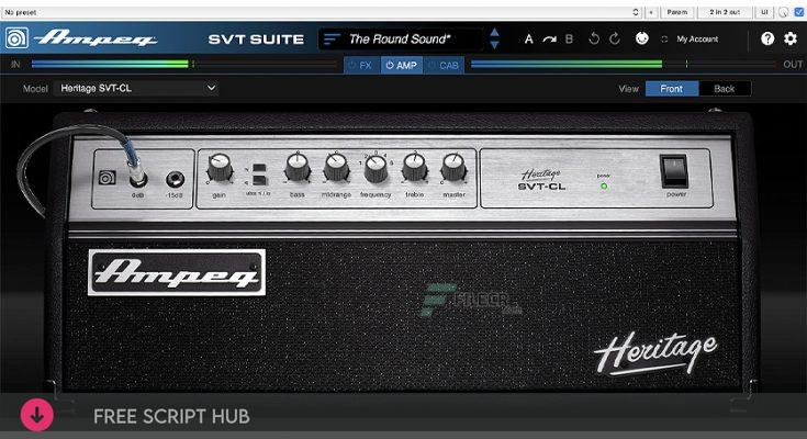 Free Download: Yamaha Guitar Group – Ampeg SVT Suite v1.12 SAL, VST, VST3, AAX x64 [Windows]