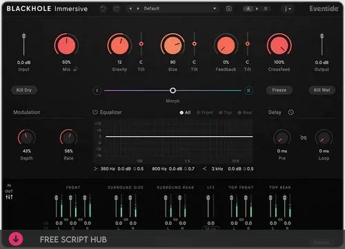 Free Download: Eventide – Blackhole Immersive v1.0.1 VST3, AAX x64 [Windows]