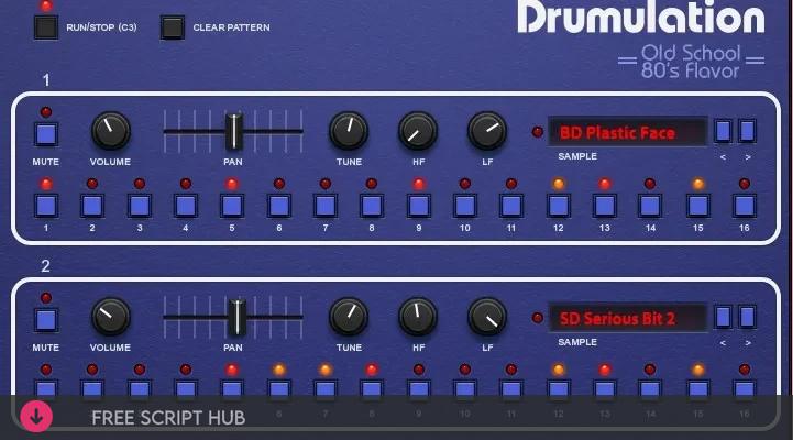 Free Download: UVI – Drumulation v1.4.3 (SOUNDBANK) – UVI Falcon samples, UVI Workstation samples [Windows]