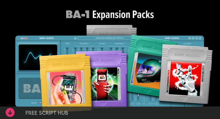 Free Download: BABY Audio – BA-1 Expansion Packs (PRESETS) [Windows]