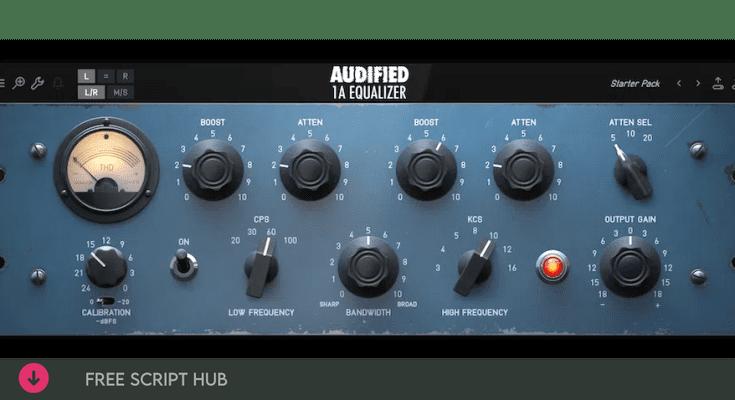 Free Download: Audified – 1A Equalizer v1.0.0 VST3, AAX x64 [Windows]