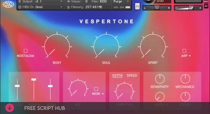 Free Download: Teletone Audio – Vespertone (KONTAKT) [Windows]