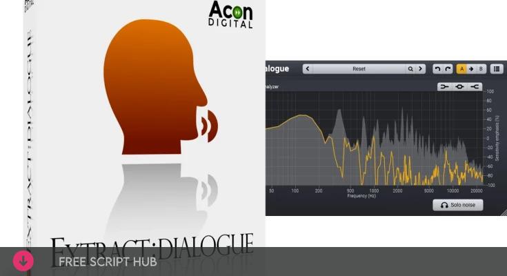 Free Download: Acon Digital – Extract Dialogue v1.5.0 VST, VST3, AAX x64 [Windows]