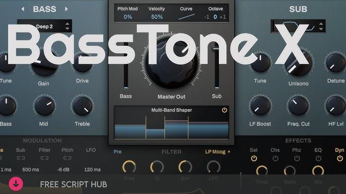 Free Download: SoundFingers – BassTone X v1.0.0 VSTi3, AAX x64 [Windows]