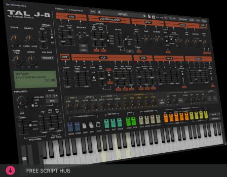 Free Download: Togu Audio Line – TAL-J-8 v1.7.3 VSTi, VSTi3, AAX, CLAP x64 [30.07.2023] [Windows]