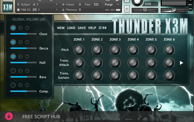 Free Download: Strezov Sampling – Thunder X3M (Player Edition) (KONTAKT) [Windows]