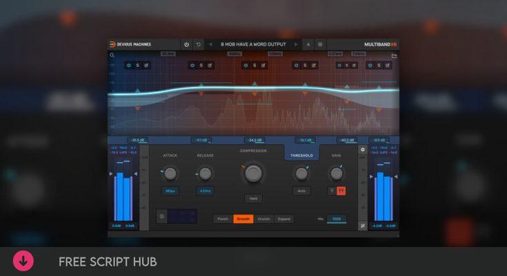 Free Download: Devious Machines – Multiband X6 1.0.29 VST, VST3, AAX x64 [Windows]