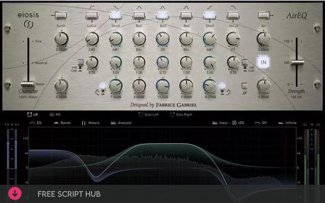 Free Download: Slate Digital & Eiosis – AirEQ v1.2.6.0 VST, VST3, AAX (MOD) x64 [Windows]