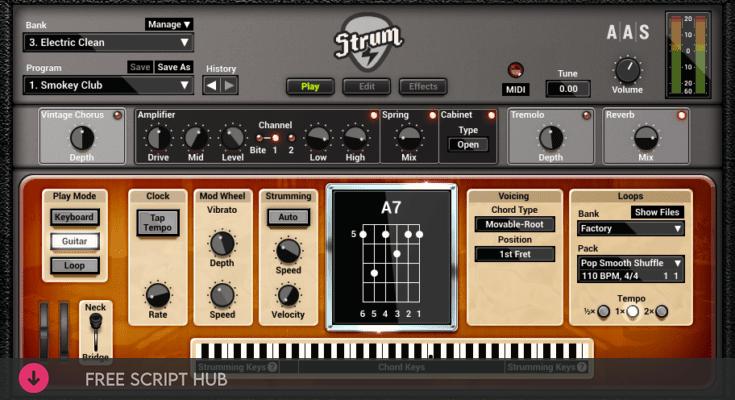 Free Download: Applied Acoustics Systems – STRUM GS-2 v2.4.4 VSTi, AAX WIN.OSX x64 [Windows]