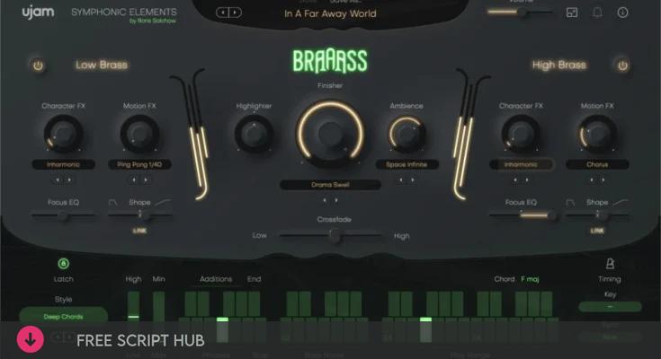 Free Download: UJAM – Symphonic Elements BRAAASS v1.1.1 VSTi, AAX x64 [Windows]